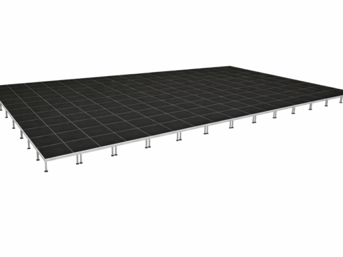 64'x 48' heavy duty modular portable stage