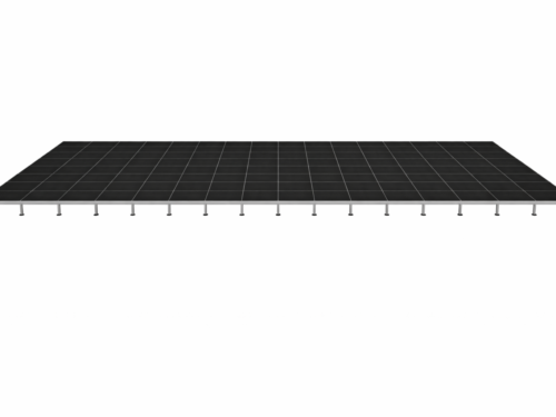 64'x 32' heavy duty modular portable stage