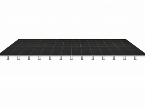 56'x 24' heavy duty modular portable stage