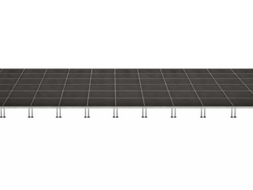 48'x 24' heavy duty modular portable stage