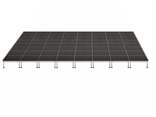 32'x32' heavy duty modular portable stage