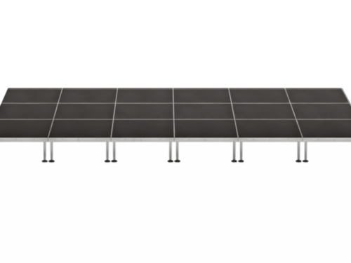 24'x12' heavy duty modular portable stage