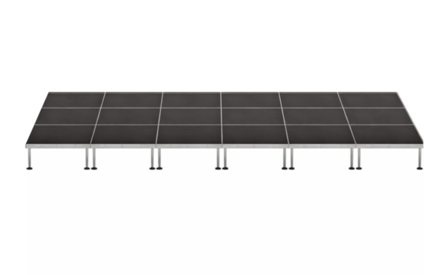 24′×12′ Modular Stage Platform