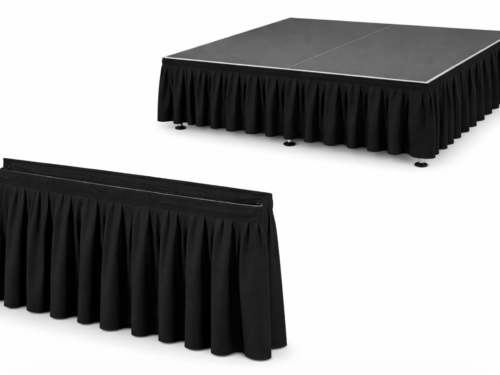 4 ft modular stage skirt