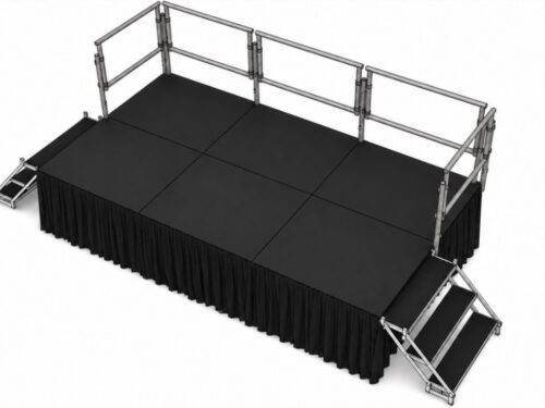 public speaking stage kit 8x16 (stairs + rails) (copy)