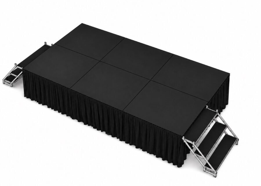 Speaking Stage Kit 8×12 (Stairs + Decks)